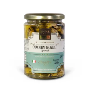 Carciofi Grigliati Spaccati con olio evo 330 g - immagine 1